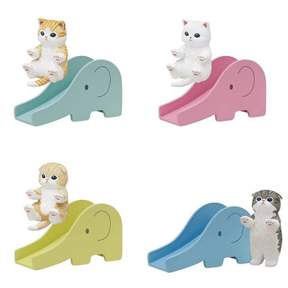 Mini Cute Cat Food Play Ornaments