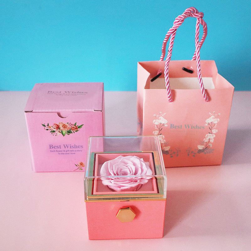 Eternal Rose Jewelry Box